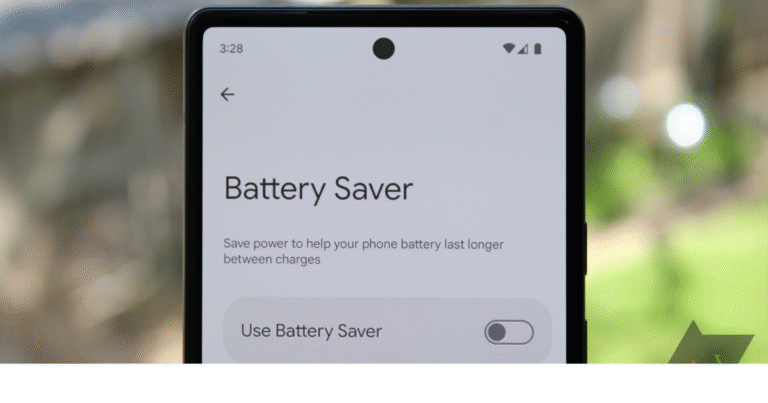 Battery Saver Mode