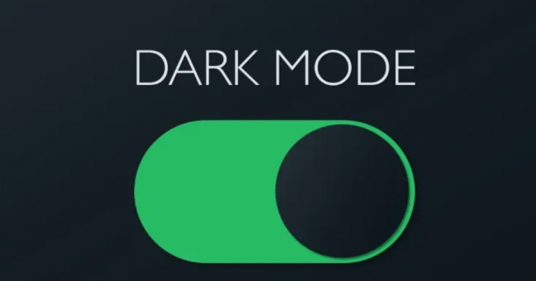 Enable Dark Mode