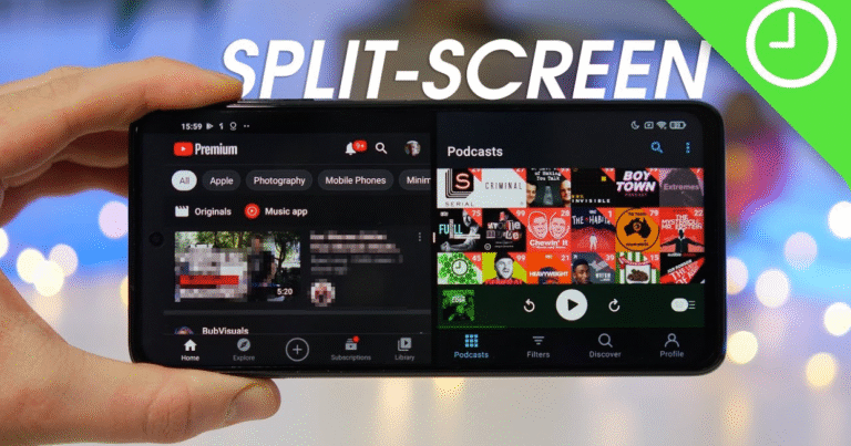Split-Screen Multitasking